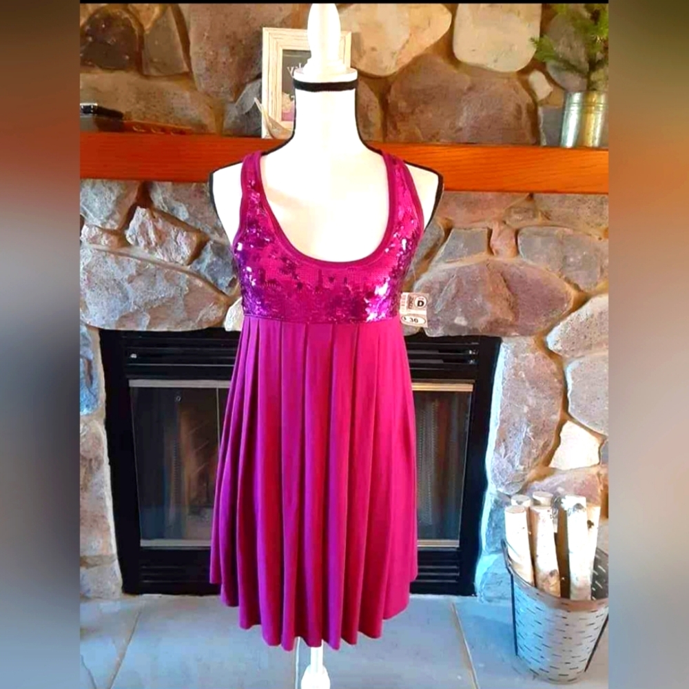 Pink Sequin Dress